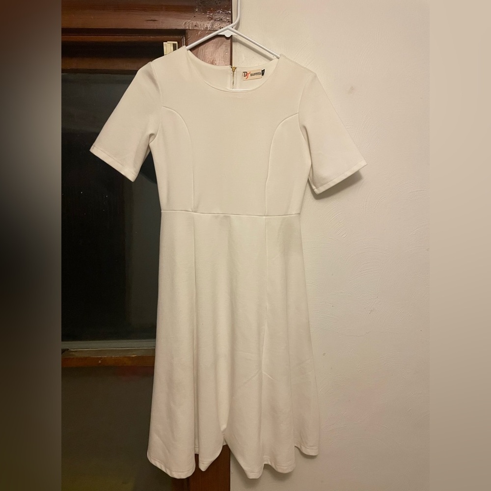 White Dress size Medium